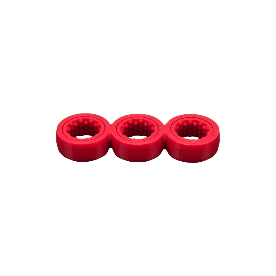 Triple spinner antistress